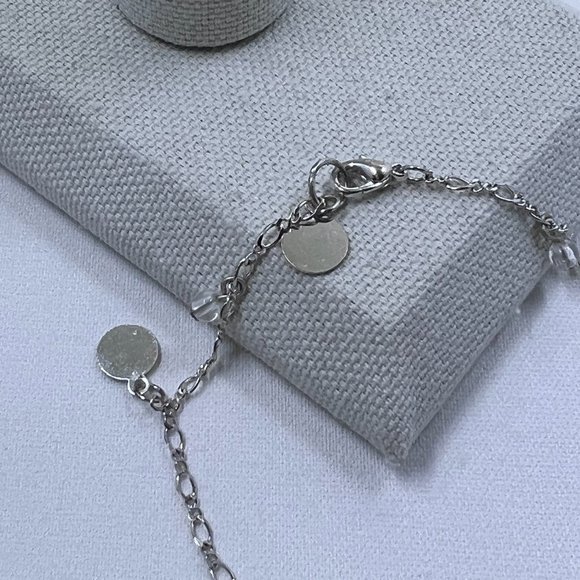 Silver Toned 8.5” Bracelet or Ankle Bracelet - Picture 3 of 4